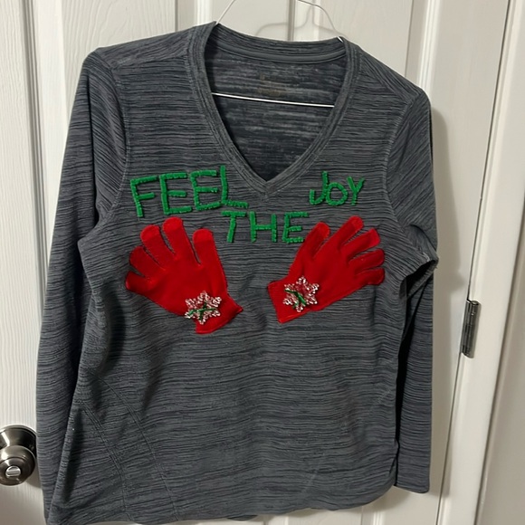 Ugly Christmas Sweater Tops - Fun/naughty Xmas party sweater